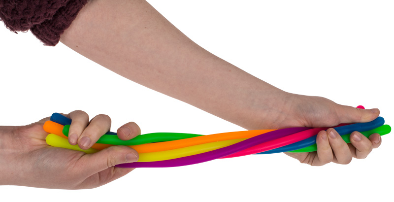 Stretch-Schnur, Colours, ca. 28 cm