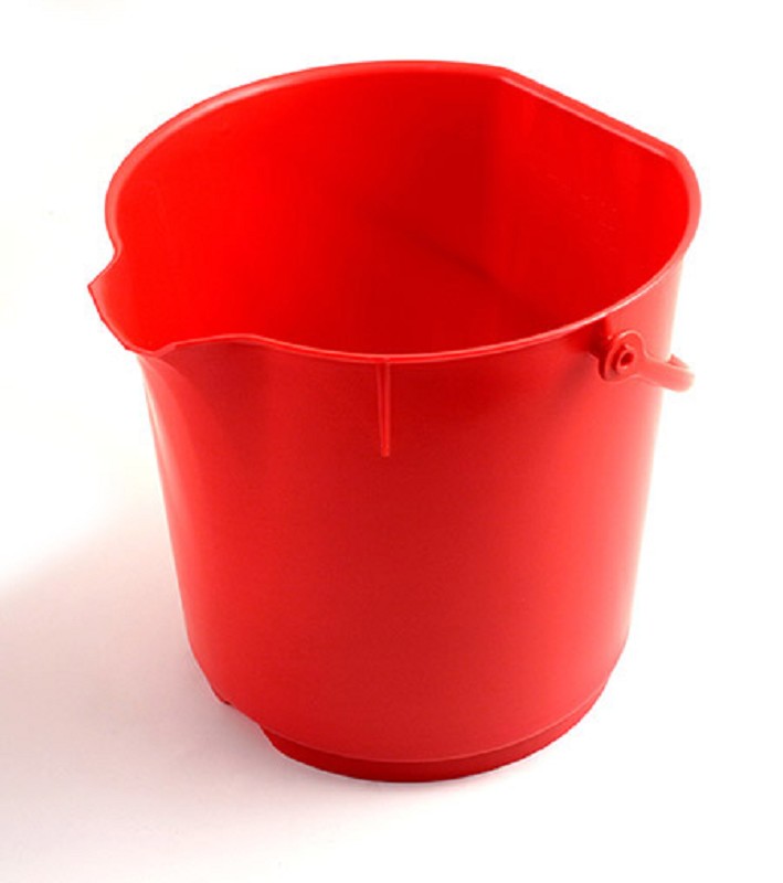 Lebensmitteleimer  rot 15Ltr.