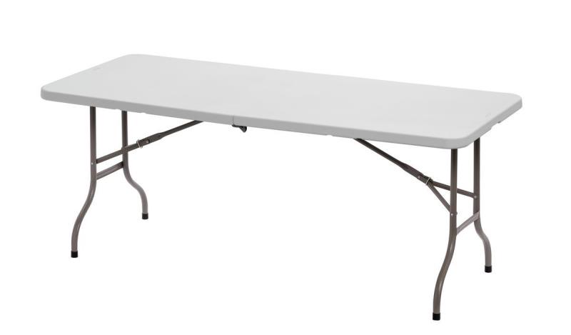 Klapptisch Kunststoff 76x74x183cm