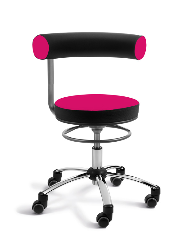 pink/schwarz