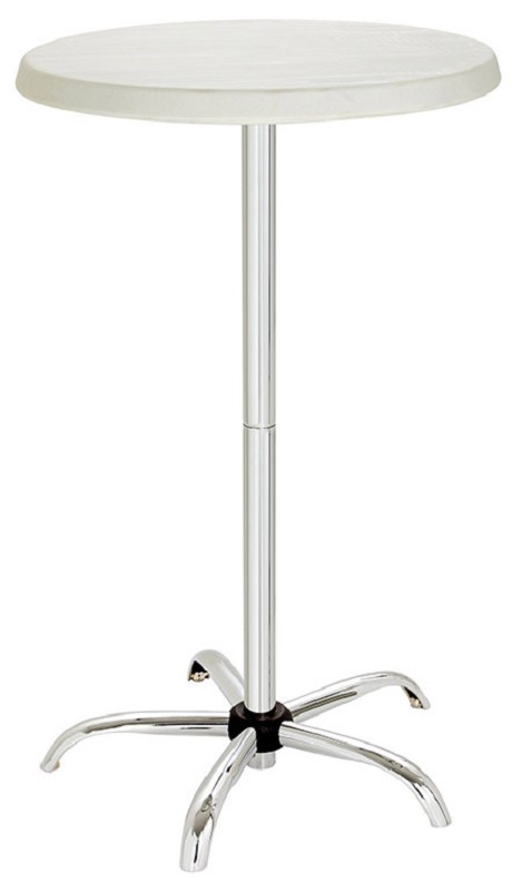Stehtisch Kunststoff,  H 67,5/1,17m, Ø70cm