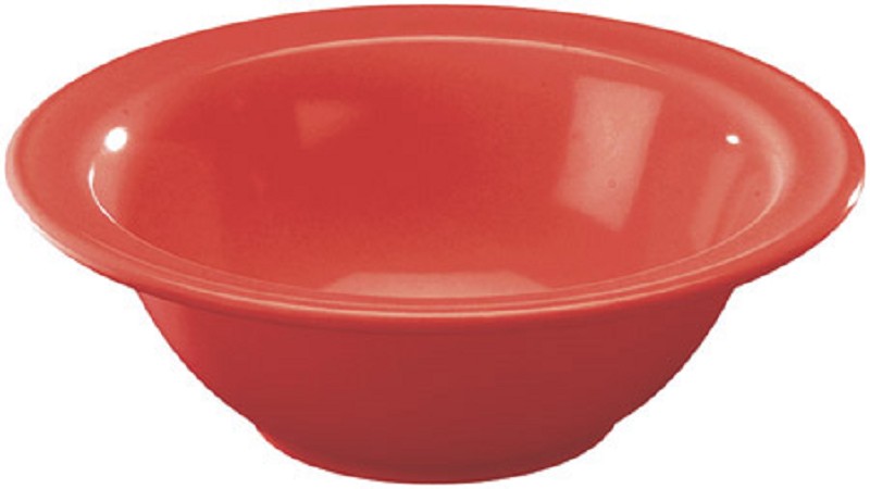 Schüssel 0,45 Ltr. rot, Ø16,5 cm, H 5,5 cm