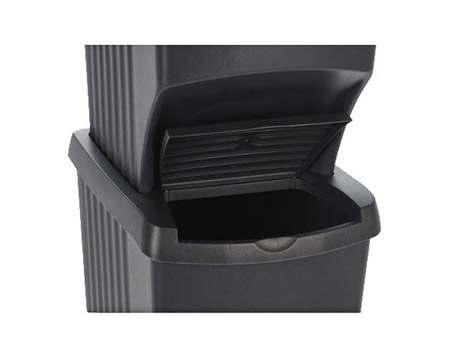 Mülltrenner 3er-Set anthrazit 3 x 22L