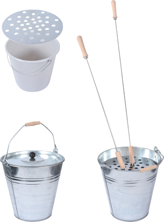 Asche-/Reinigungseimer Set