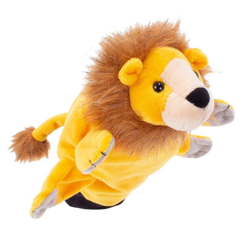 Handpuppe Löwe