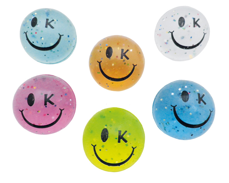 Flummiball Happy, Ø 3,5 cm