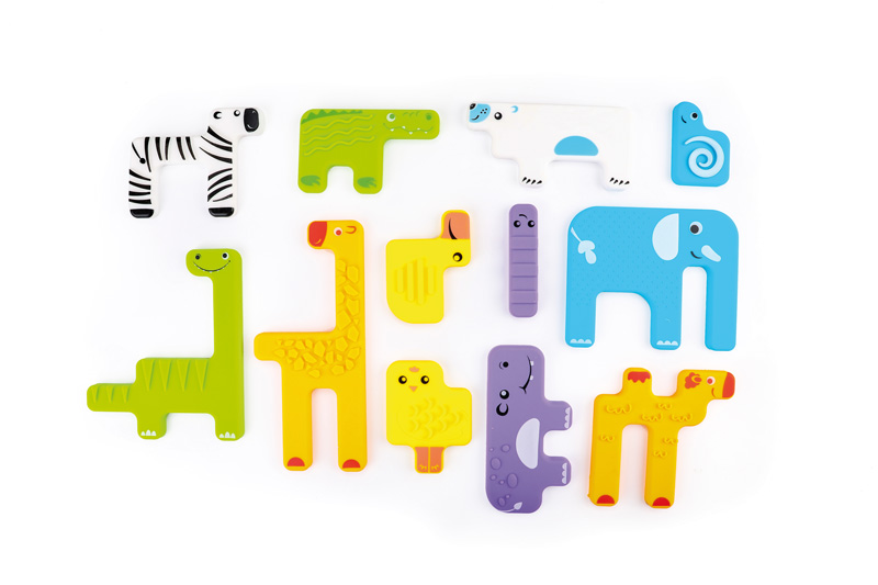 Sensorik Puzzle Tiere 12er Set