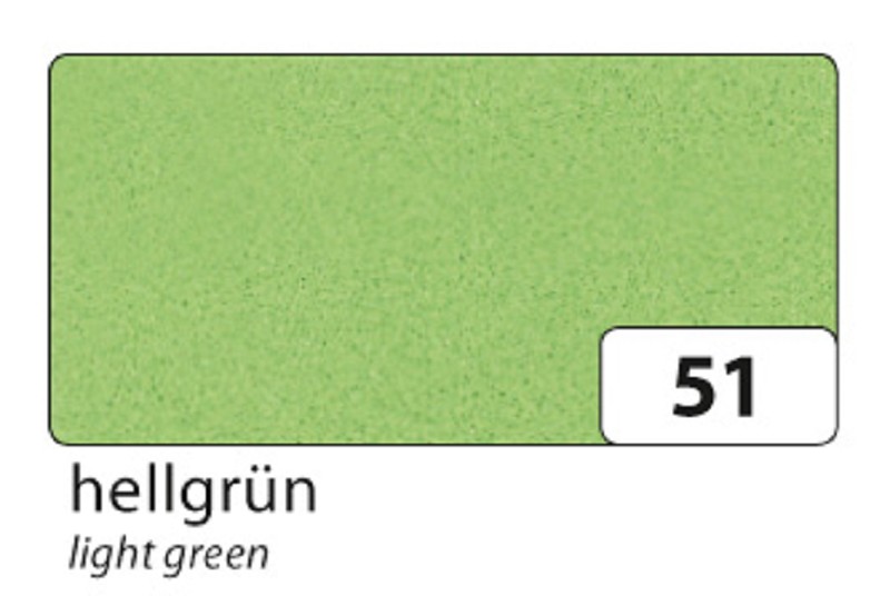 Moosgummi 10 Bögen hellgrün, 20x29 cm