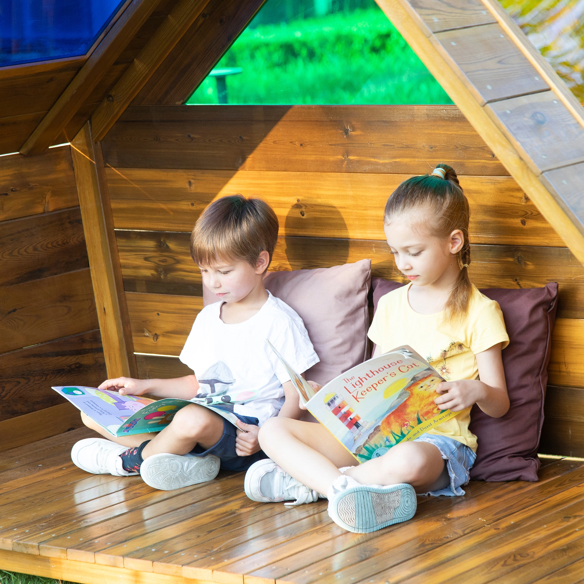 Outdoor Spielhaus Wanderhütte