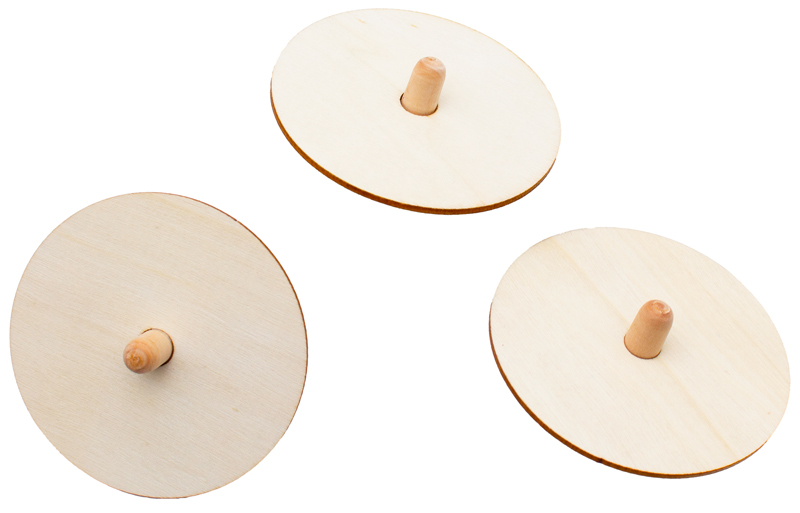 DIY Kreisel, 6er Set