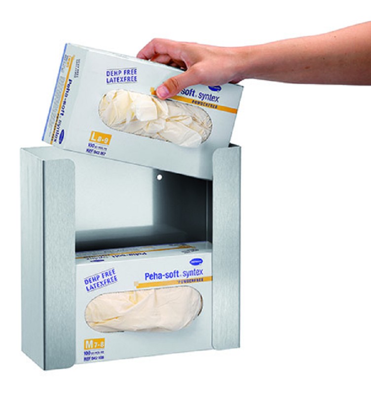 Spender für Handschuhboxen für 2 Kartons