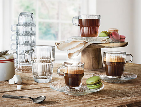 Obertasse, 18,5cl Barshine, transparent stapelbar