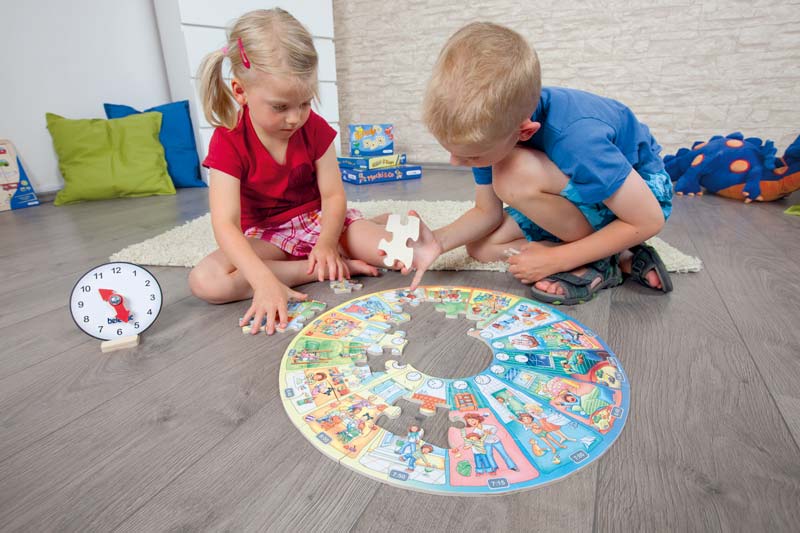 XXL Lernpuzzle Mein Tag