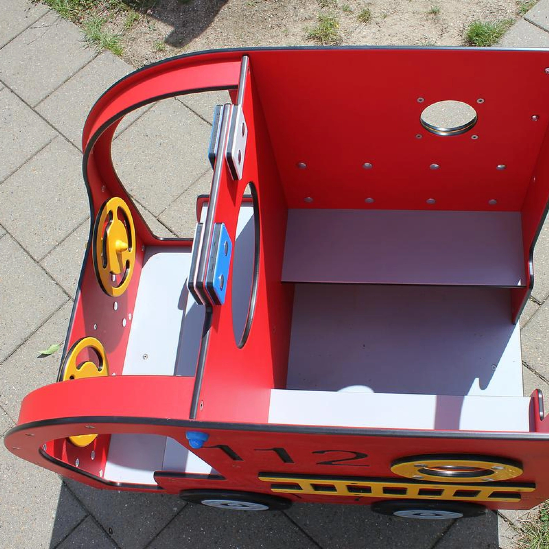 Spielhaus Feuerwehrauto mini