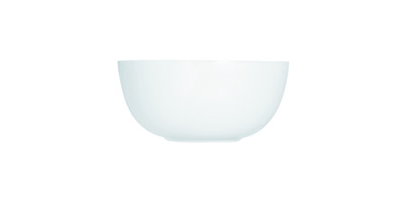 Schale Evolution 12cm, 0,4L H 5,4cm, weiß