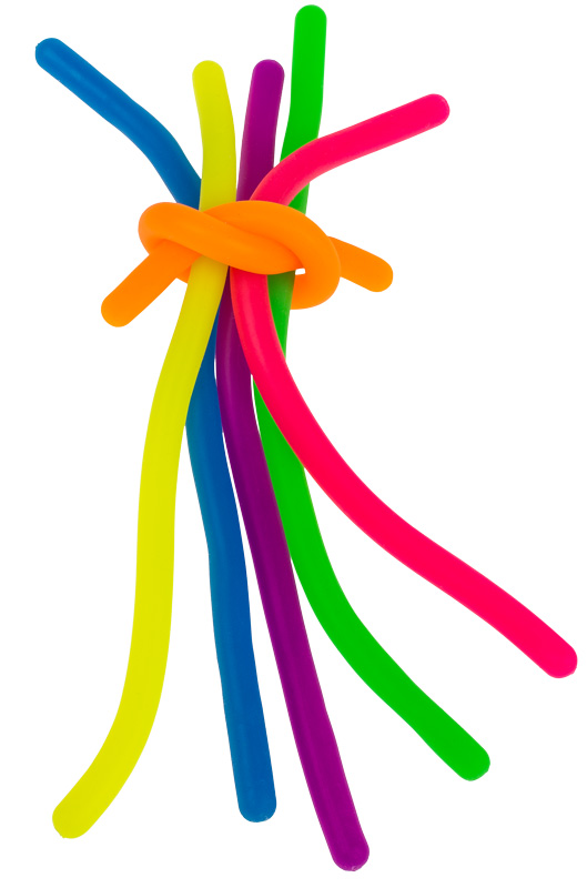 Stretch-Schnur, Colours, ca. 28 cm
