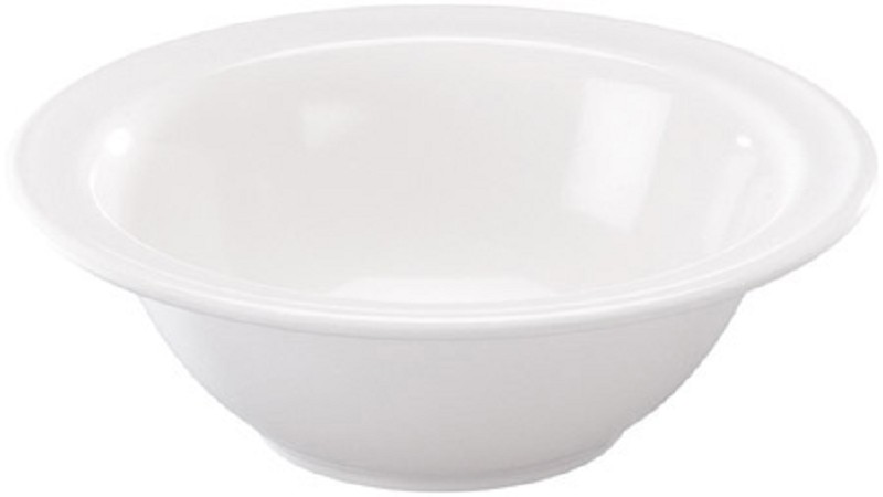 Schüssel 0,45 Ltr. weiß, Ø16,5 cm, H 5,5 cm