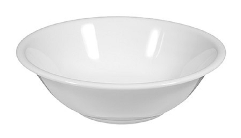 Schüssel uni weis, Ø23cm, 1,5Ltr., H7,2cm