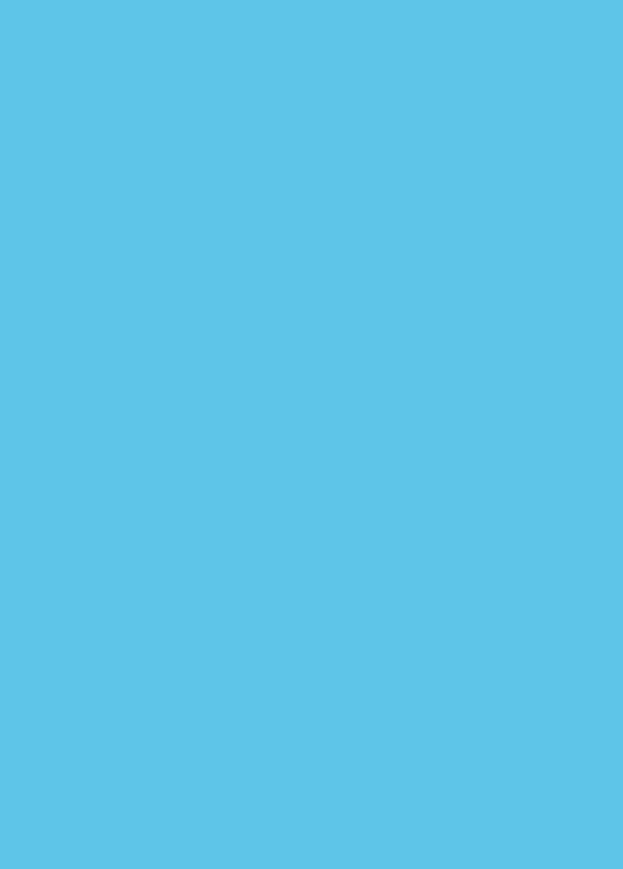 Tonpapier himmelblau 50x70cm 10 Bögen 130 g/m²