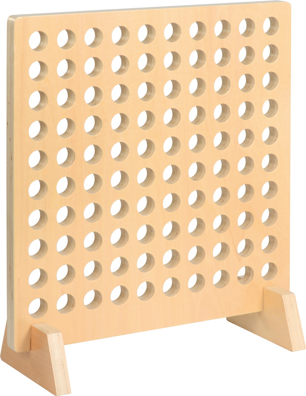 Quadratischer Lochrahmen für Acryl-Zylinder