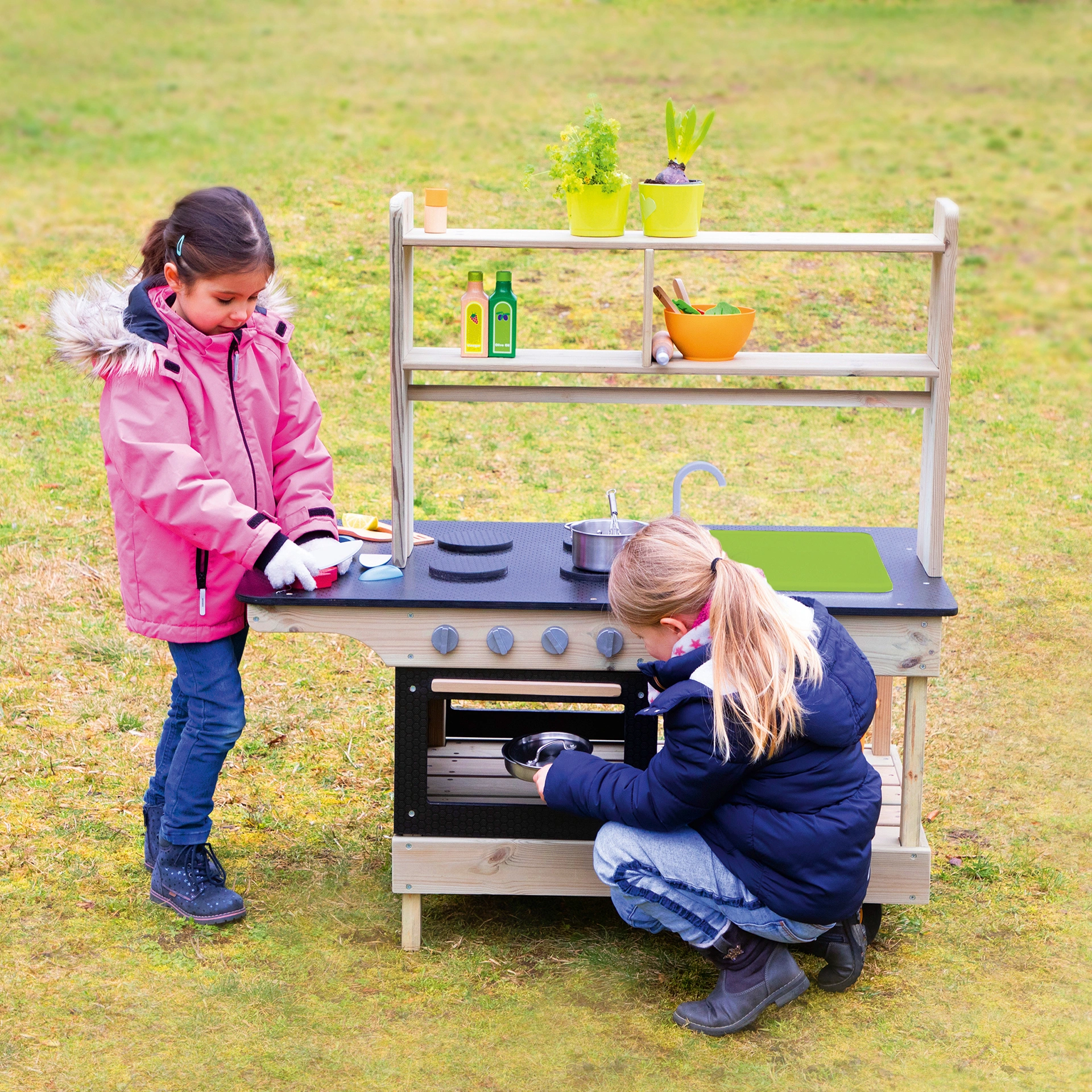 Mobile Outdoor Matschküche Großer Chefkoch