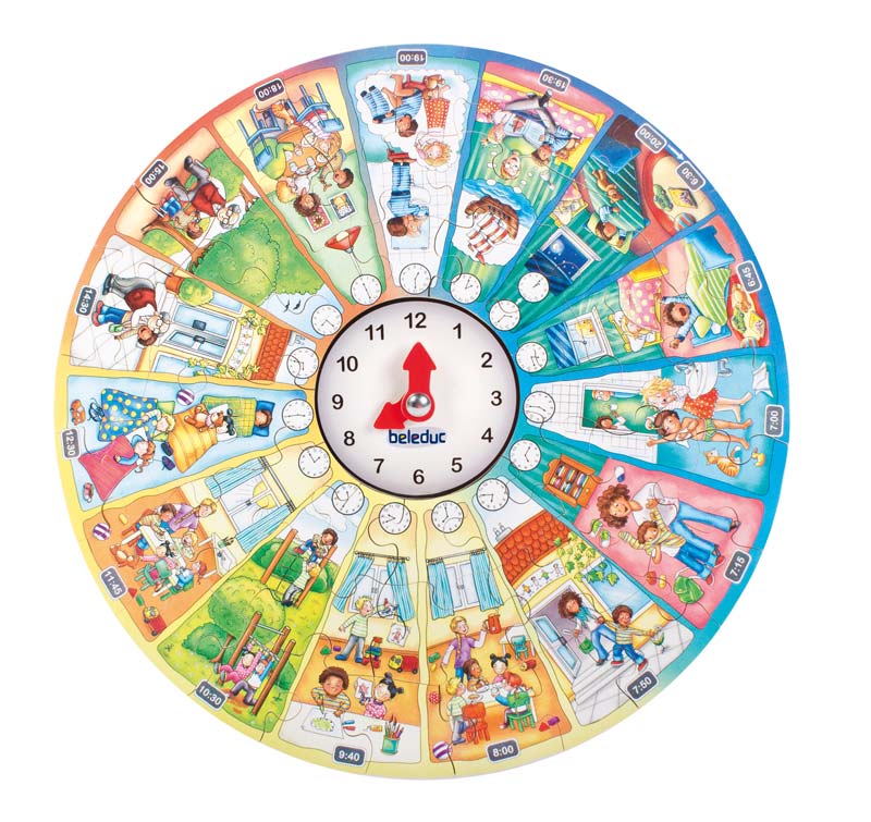XXL Lernpuzzle Mein Tag