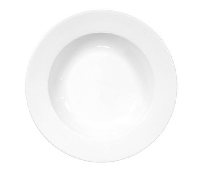 Teller tief, uni weiß, Ø23cm