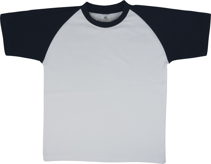 T-Shirt weiß/blau Gr. 86-92