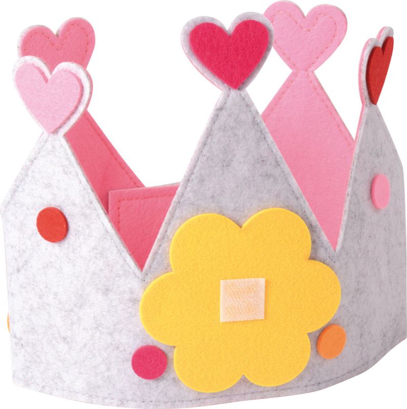Geburtstagskrone pink