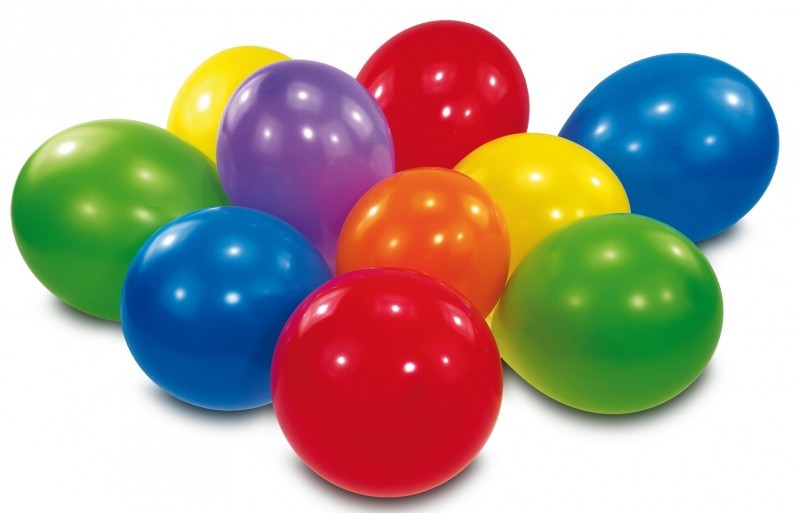 Luftballons 100 Stück, bunt gemischt, 70 - 80 cm
