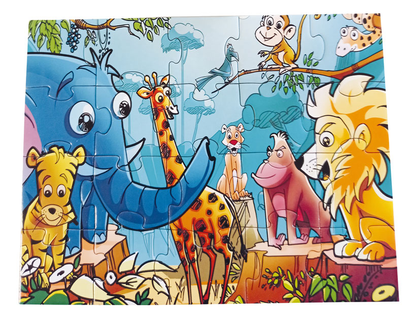 Puzzle in Blechdose