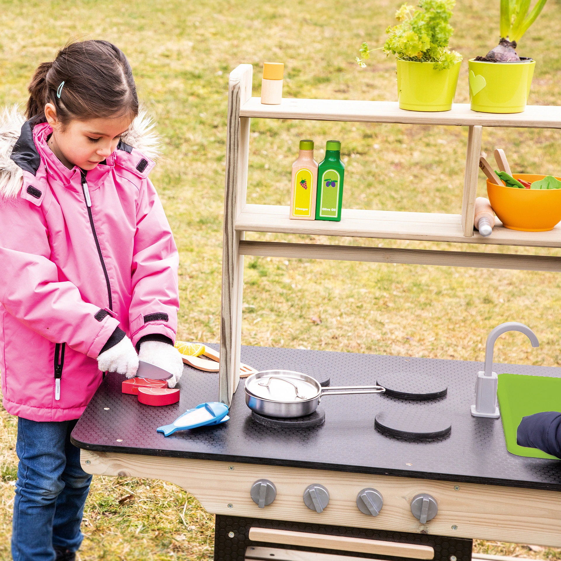 Mobile Outdoor Matschküche Großer Chefkoch