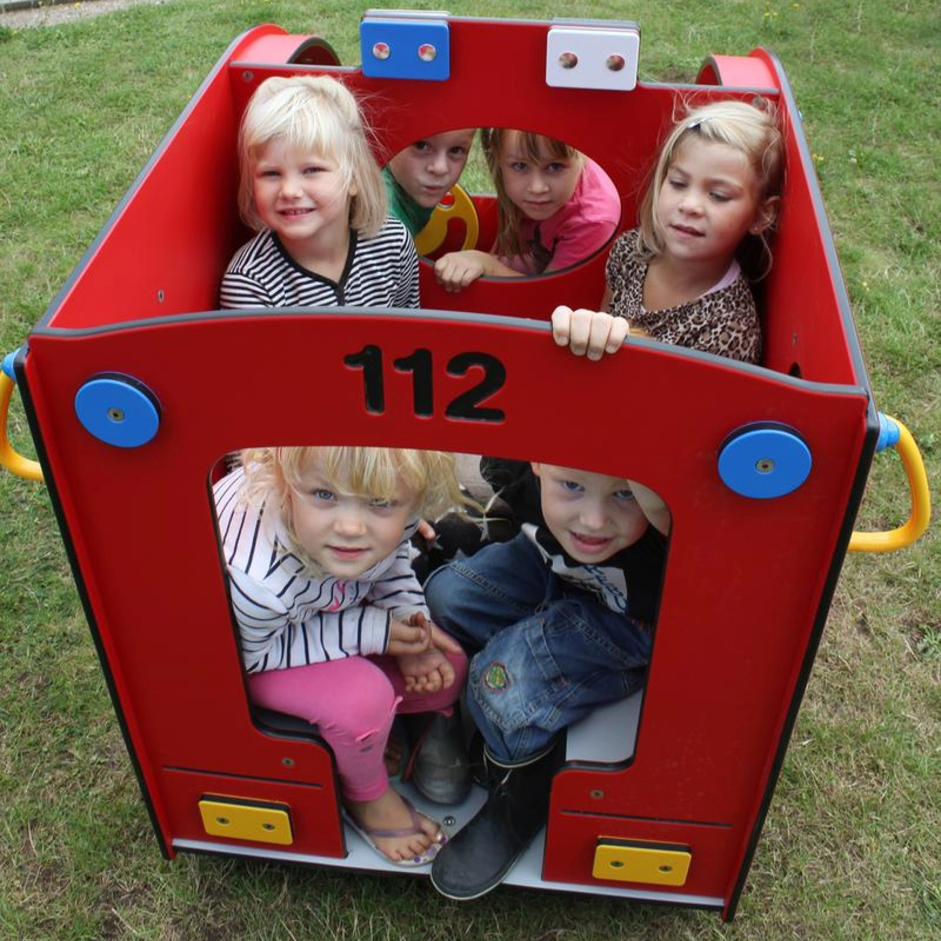 Spielhaus Feuerwehrauto mini