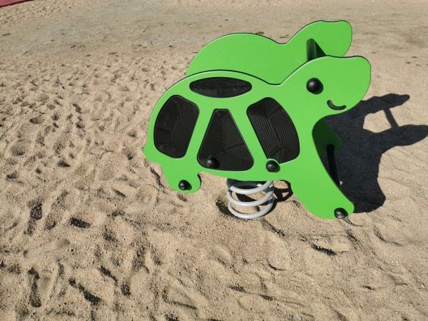 Federwippe Schildkröte