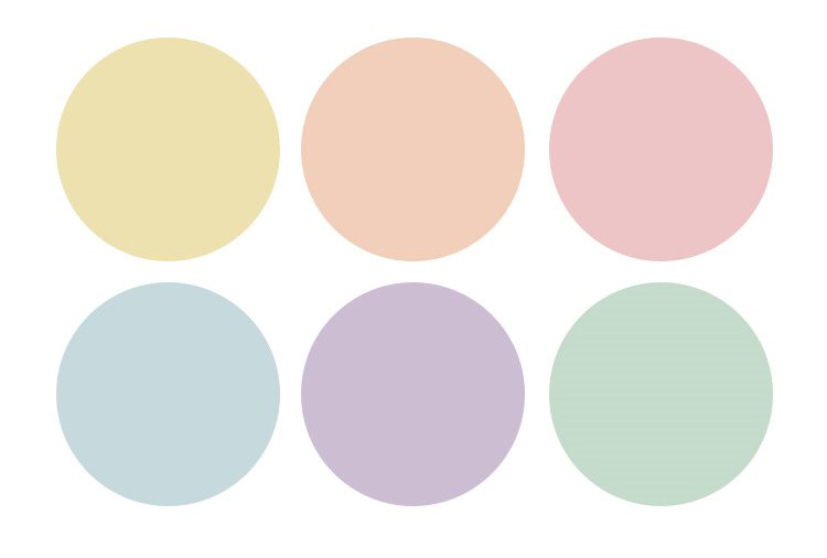 Creall Basic Color pastellfarben, 6 x 500 ml