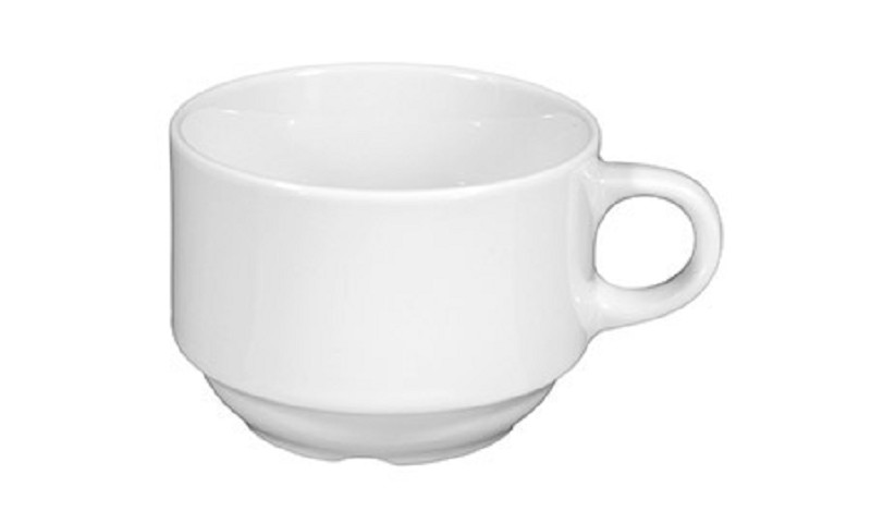 Obertasse 18cl, stapelbar weiß
