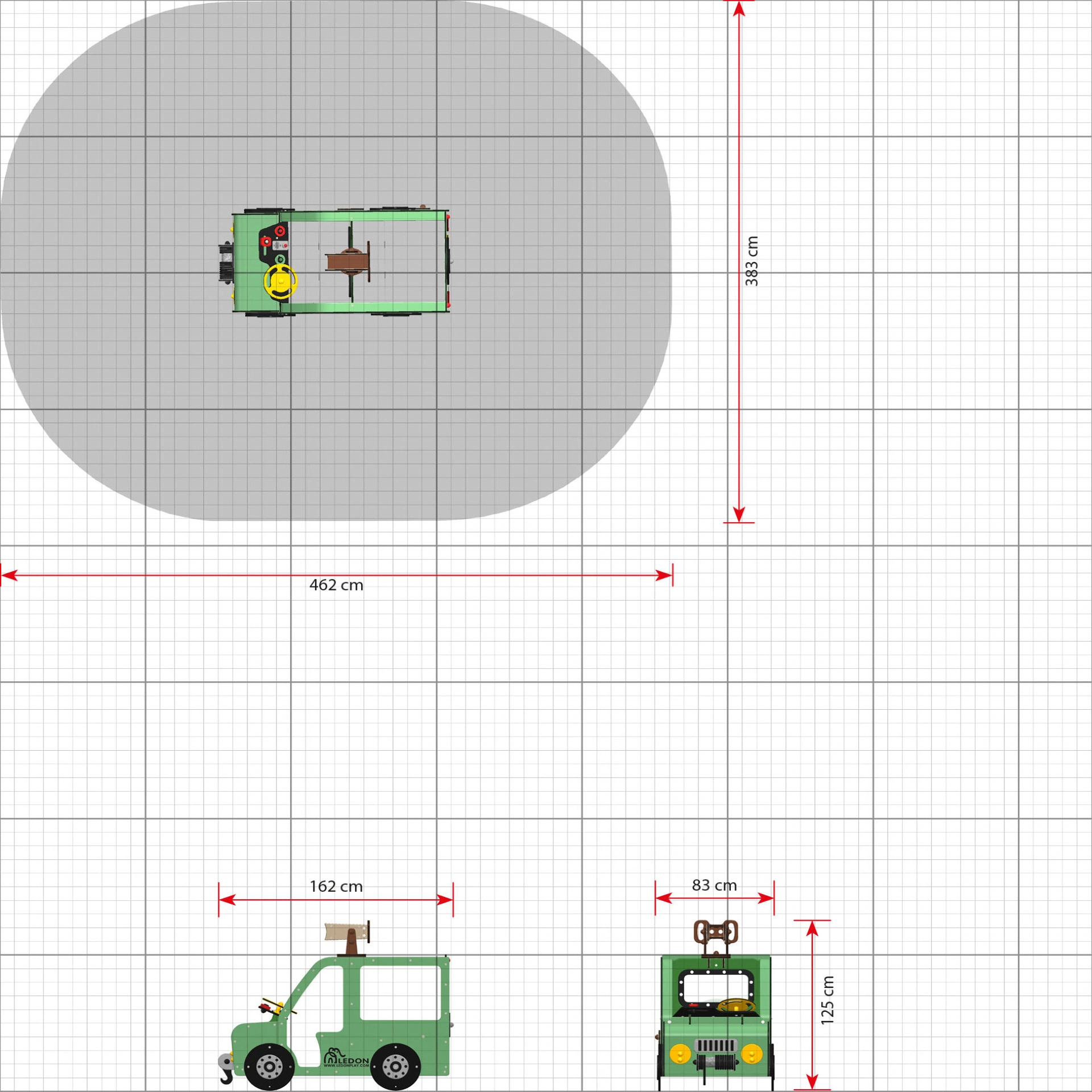 Spielhaus Explore Offroader
