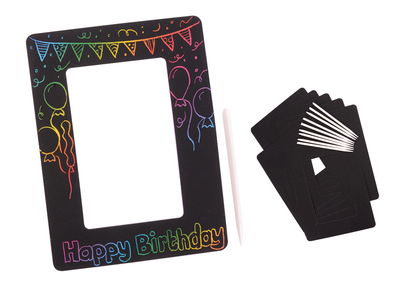 Scratch Magic Bilderrahmen, 10er Set