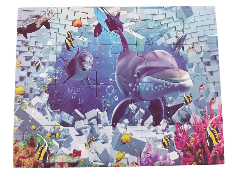 Puzzle in Blechdose