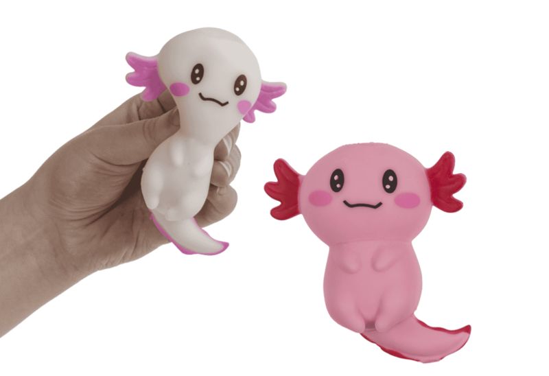 Stretch-Axolotl mit Quarzsandfüllung