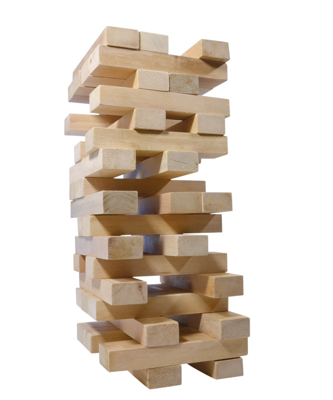 Holzwackelturm XXL