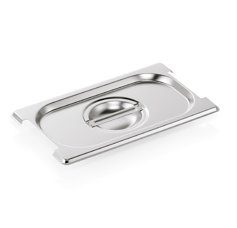 Deckel f. GN-Behälter m. Fallgriff, 1/4