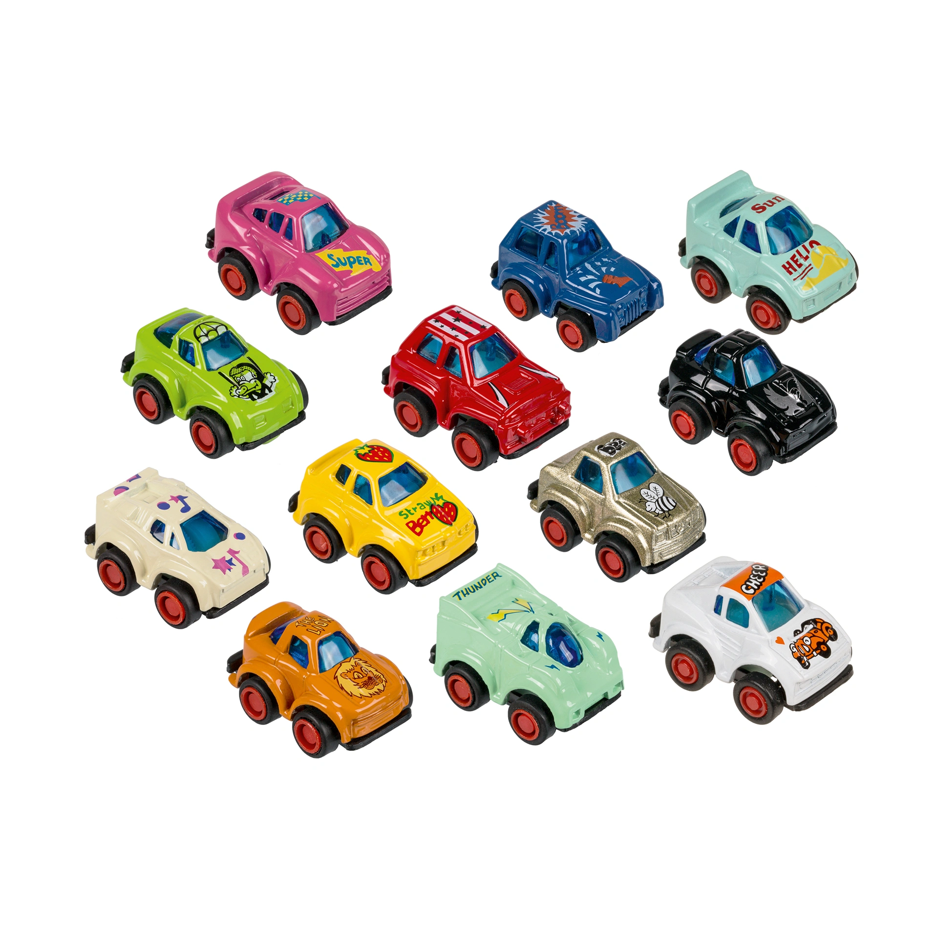 Mini-Modellauto mit Rückziehmotor, Racer