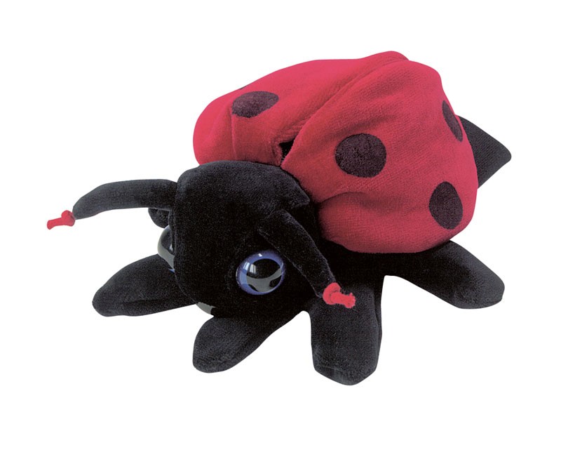 Handpuppe Marienkäfer