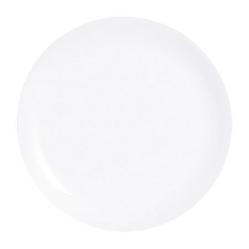 Teller flach, weiß, Ø25,0cm, H:1,7cm