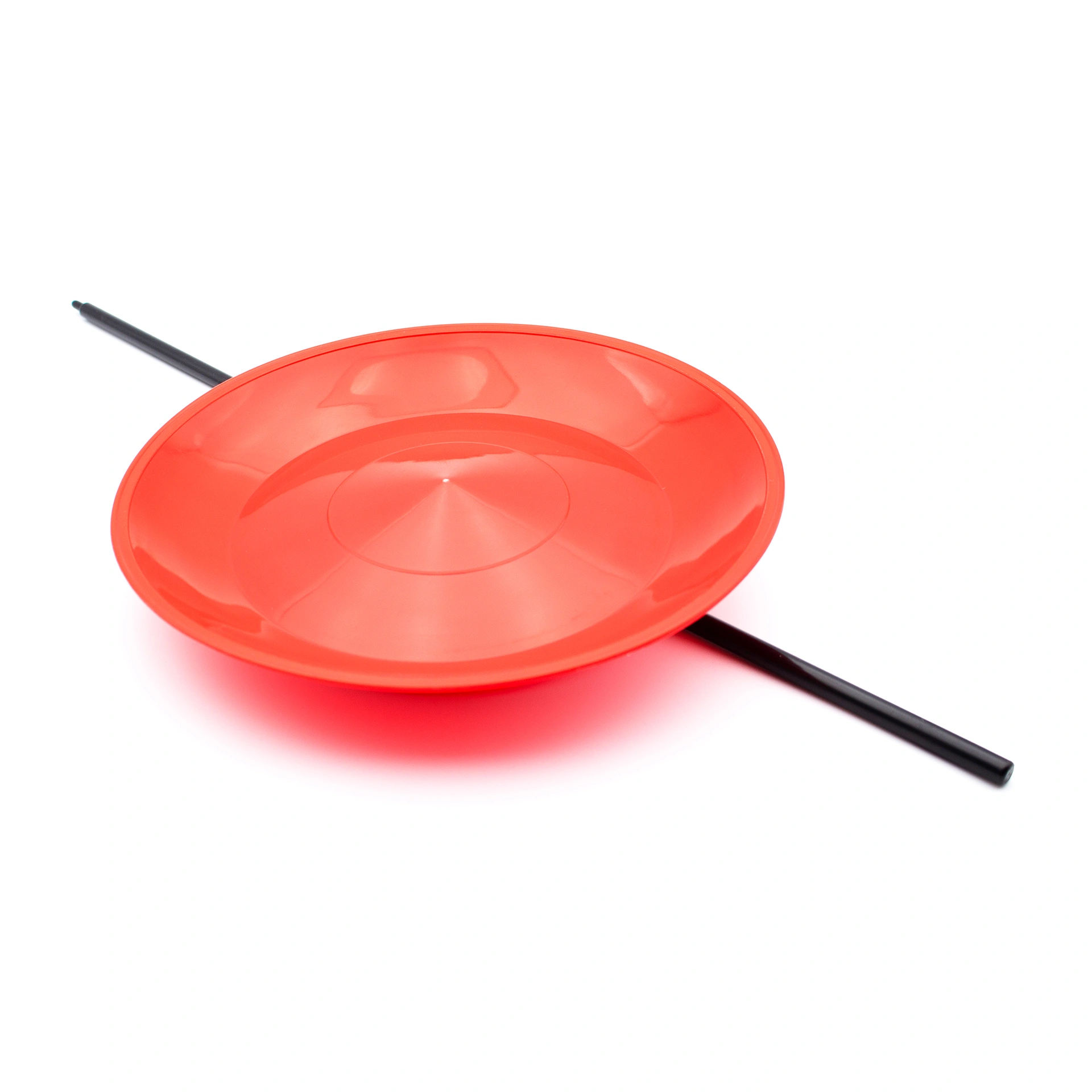 Jonglierteller Ø 23 cm mit Stab, Kunststoff