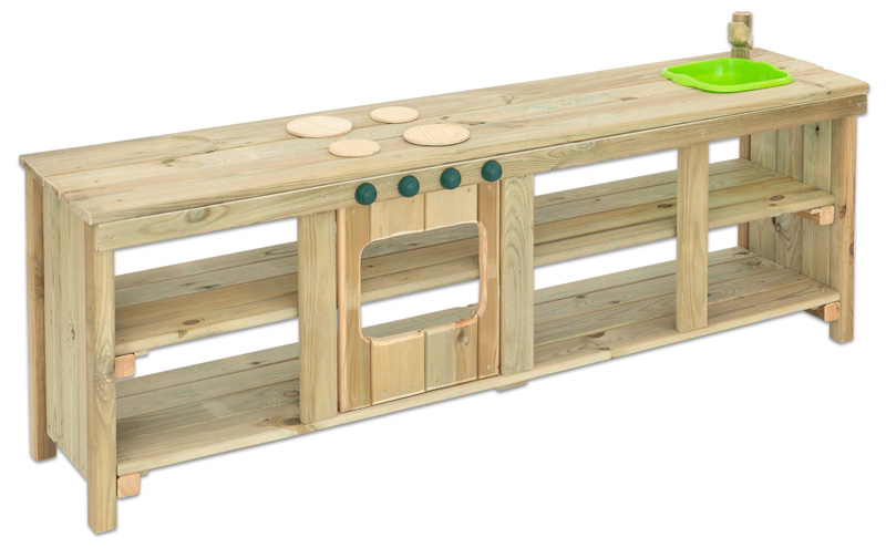 Große Outdoor-Kinderküche