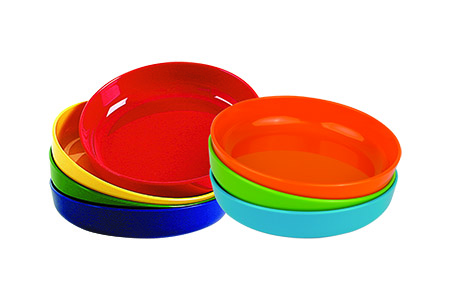 Dessertschale flach, 13cm, Polycarbonat