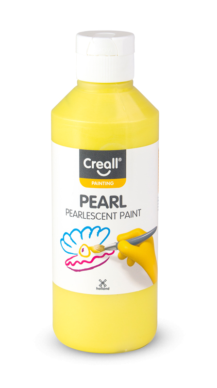 Creall Pearl, Perlmuttfarbe, 500ml, gelb