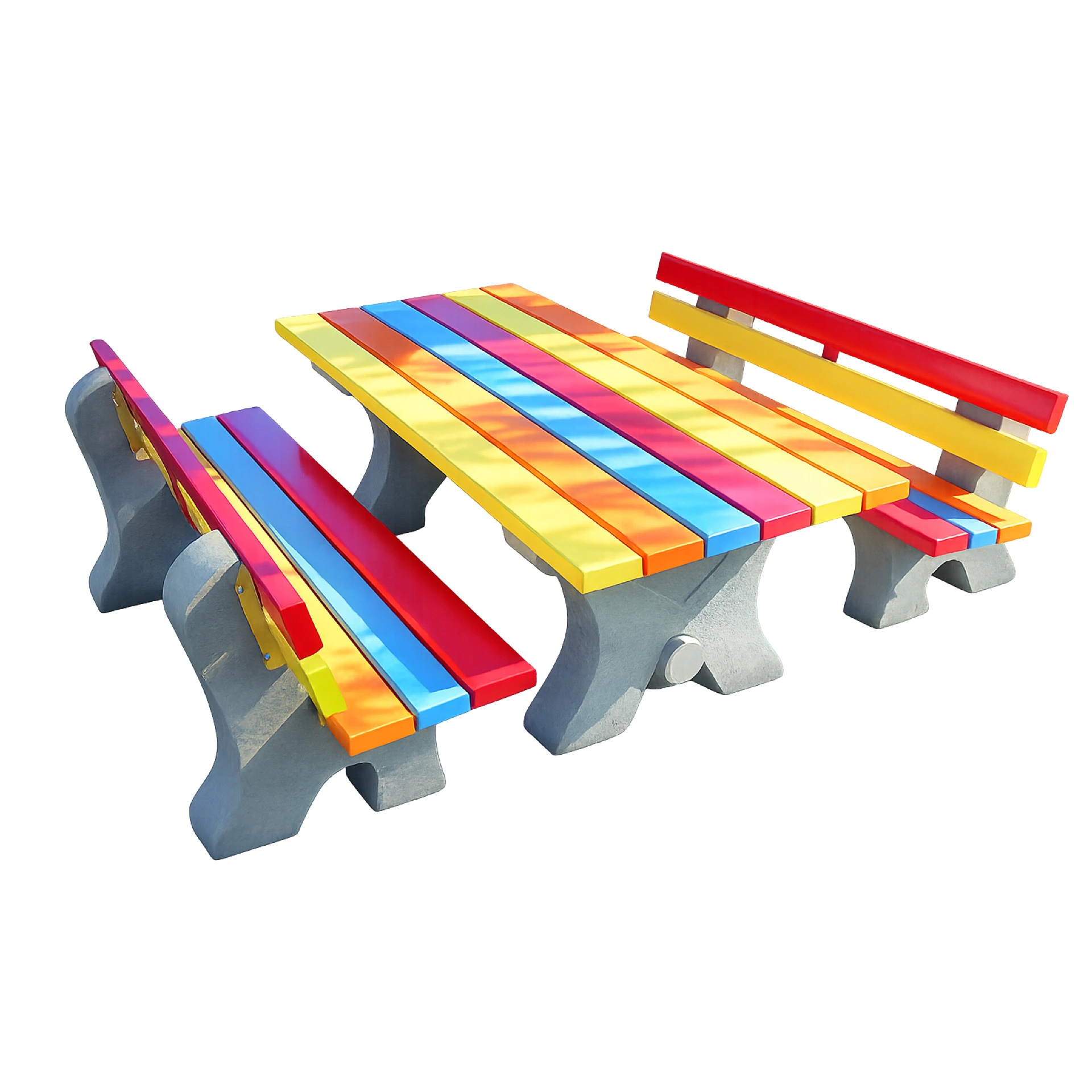 Kindertisch Outdoor „Regenbogen"